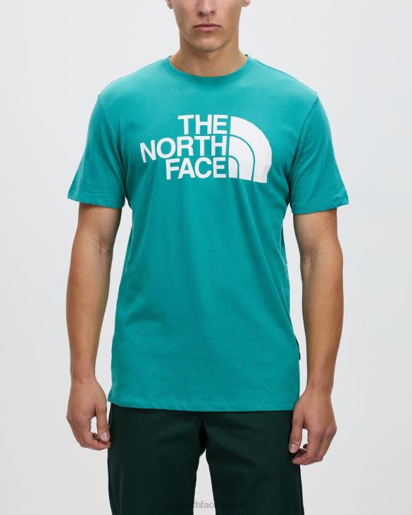 ss halvkuppel t-skjorte V20J7052 porselen The North Face